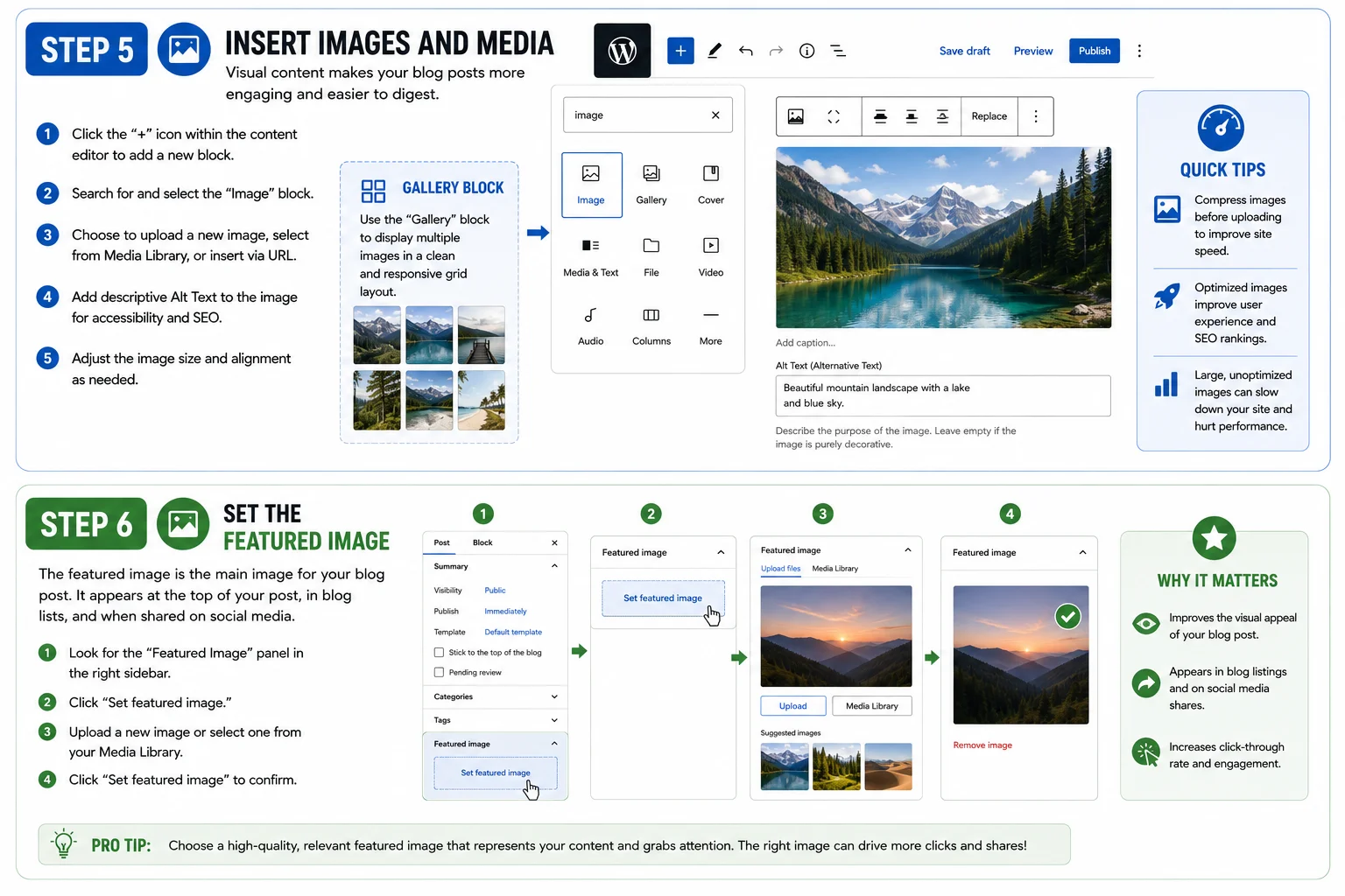 How to upload blog in wordpress