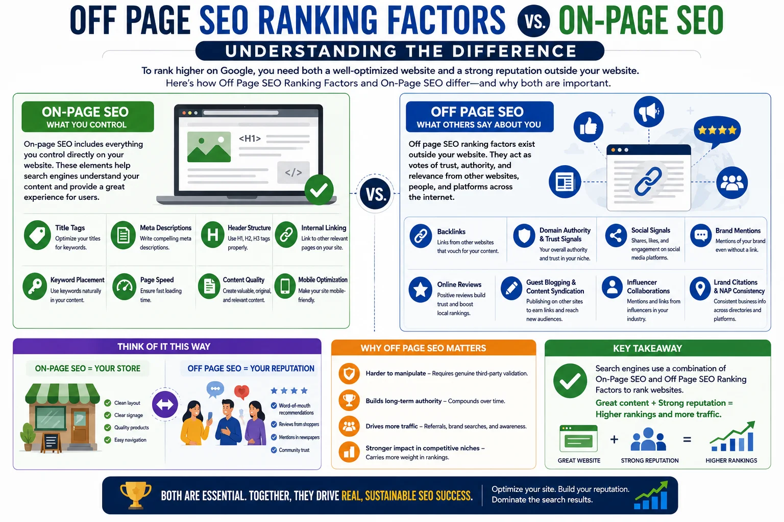 Off page seo ranking factors