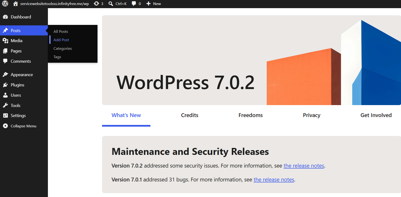 how to add a post to a page on WordPress